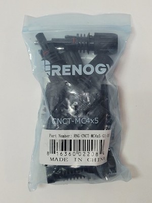 Renogy MC4 Connectors (5 pairs per bag)