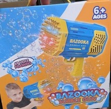 Petrella Bubble Gun Bazooka Bubble Machine Gun 69 Hole Bubble Blaster Blower