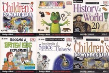 EYEWITNESS DK CD-ROM SET ( DAILY MAIL Newspaper 6 PC CD-ROM Set )