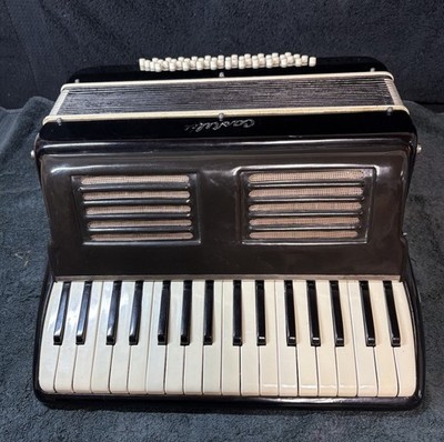 Vintage Castelli Italian Piano Accordion - 48 Bass With Case | eBay