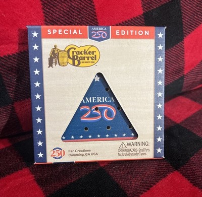 [2026/New/BOXED/America 250th Anniversary]  PATRIOTIC  CRACKER BARREL {Peg Game}
