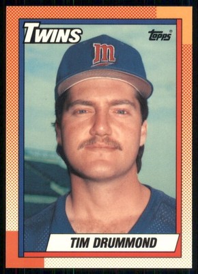 1990 Topps #713 Tim Drummond Collector's Edition (Tiffany)