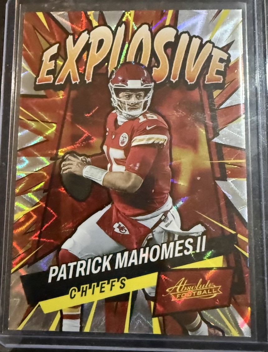 2022 Panini Absolute - Explosive Patrick Mahomes II #E5