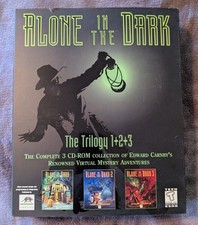 Alone in the Dark The Trilogy 1+2+3 PC CD-ROM...