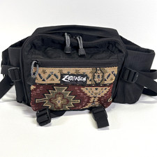 Vtg Z-Kreation Lumbar Pack Boulder CO Aztec Southwest 90s Gorpcore USA Made Bag