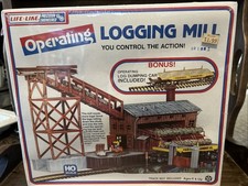 HO LIFE-LIKE #8201 BUILDING KIT OPERATING LOG...