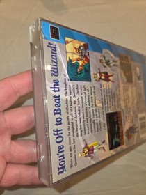 Dark Wizard (Sega CD, 1994) Authentic Case and Back Insert ONLY --NO GAME--