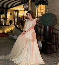 Exclusive Natural Crep White Top Palazzo With Dupatta For Indian Party Wear