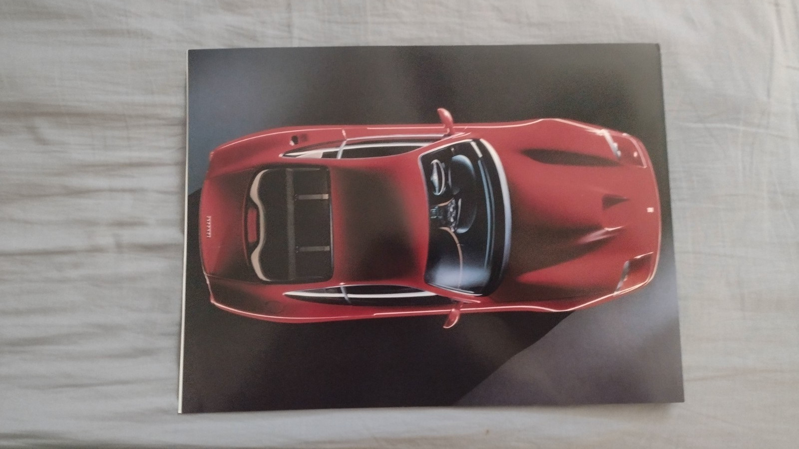 FERRARI 550 MARANELLO LEATHER PLAQUE AND PROMO PACKAGE