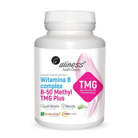 Aliness Vitamin B Complex B-50 Methyl Tmg Plus 100 Kaps.