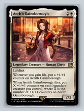 MTG - Aerith Gainsborough - 4 - FINAL FANTASY - Rare - NM