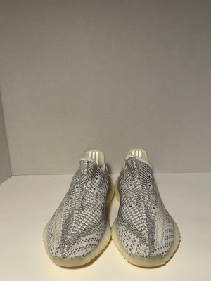 adidas Yeezy Boost 350 V2 Static Gray White Animal Print Primeknit Sneakers