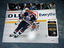 Wayne Gretzky Signed 11x14 Photo Edmonton Oilers The Great One Legend JSA Auth