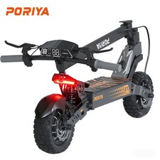 PORIYA 11" Electric Scooter 2000W 50KM 65KM/H Off-Road Adult E-Bike E-Scooter