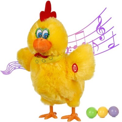 Easter Toys Egg Laying Chicken Toy Electric Chicken Stuffed Animal Dancing Stuff