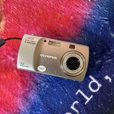 Olympus Camedia D-540 3.2MP Digital Camera Silver Zoom Not Tested
