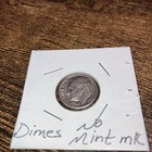 1965 Roosevelt Dime No Mint Mark Multiple Errors Ultra Rare40 Percent Silver Val — photo 2