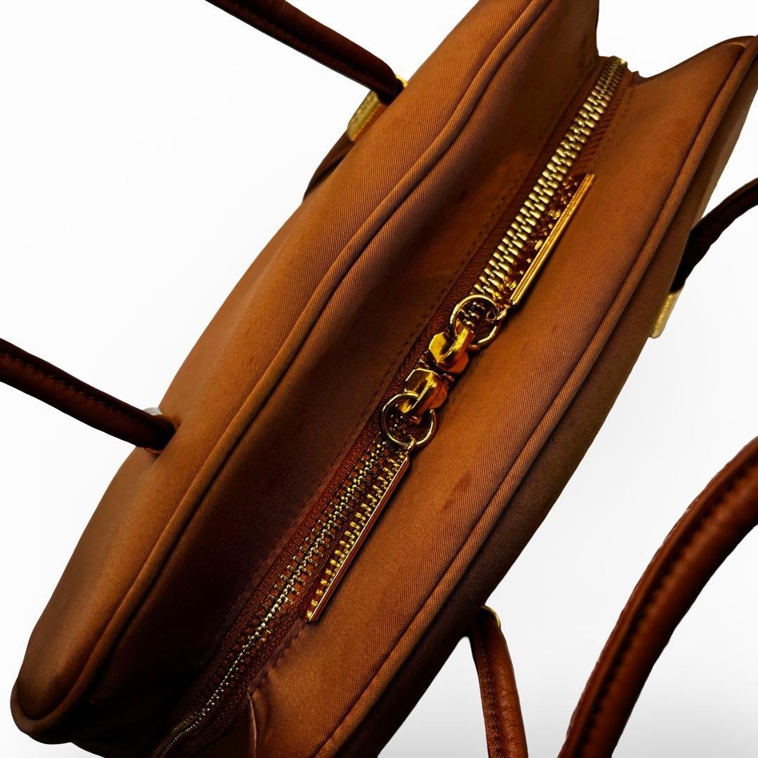 Givenchy Boston Tote Bag Hand Camel Handbag 605763 thumbnail 11