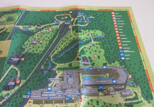 Australia Zoo - Brochure & Map - Crikey! - Steve Irwin - Crocodile Hunter - 2005 - Picture 7 of 17