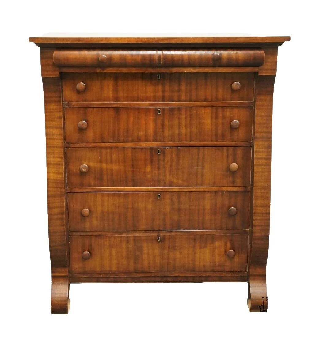 Mahogany Traditional Chest of Drawers of Drawers