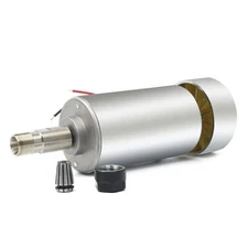 RATTMMOTOR 12-48VDC 300 Watt Spindle Motor ER16 Collet 52mm 400mN.m 300W Air ...