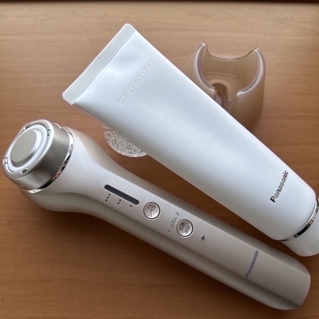 Panasonic EH-SR74 美顔器 RF×Ultrasonic Panasonic RF Ultrasonic Facial Equipment Gold Cordless EH