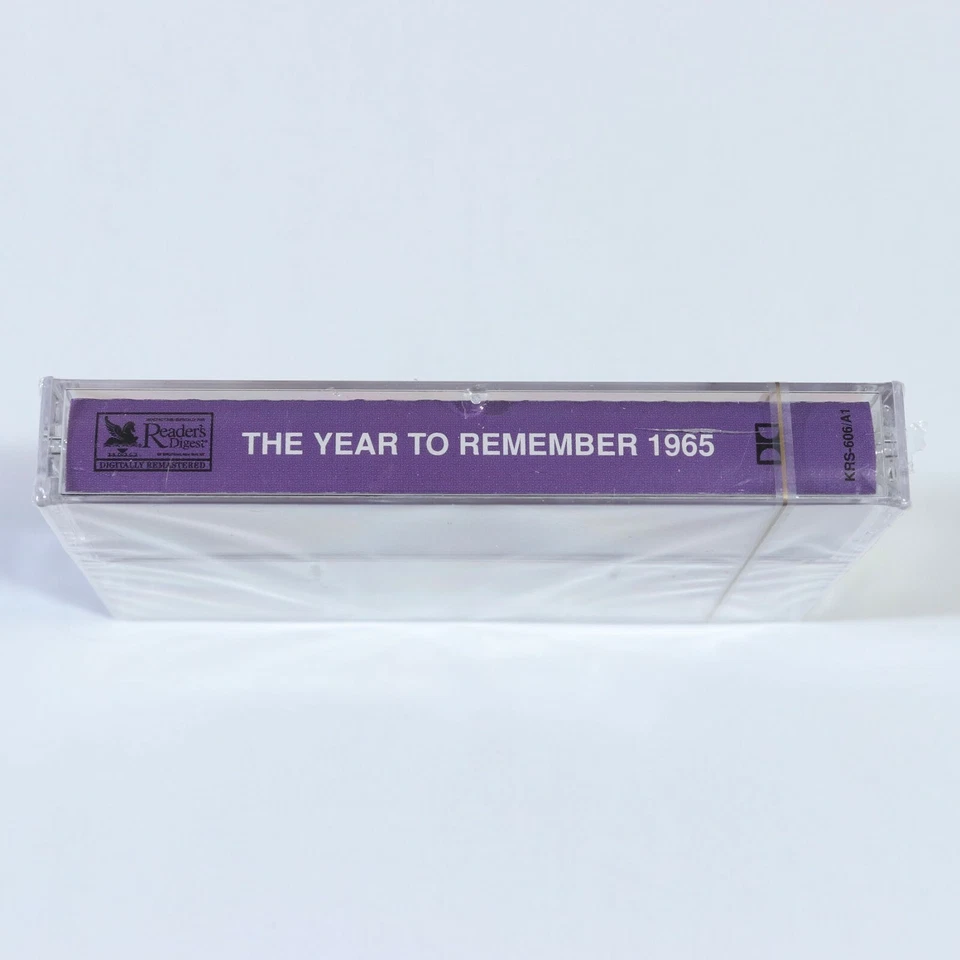 Reader's Digest The Year To Remember 1965 Cassette Tape 1995 Sealed NEW - RARE - Image 3 of 4