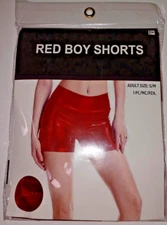 KBW Red Boy Shorts S/M