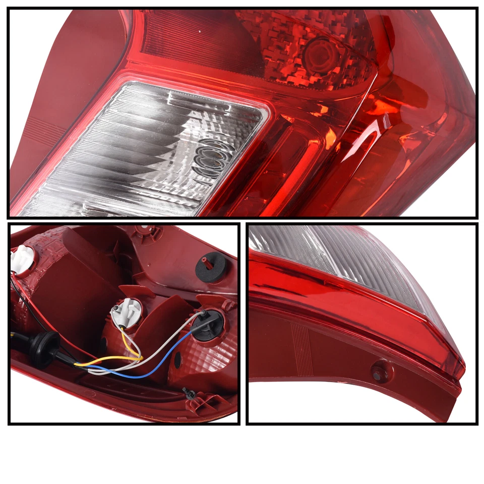 Tail Lights Brake Lamp With Bulbs Left Driver Side For 2016-2022 Chevrolet Spark - Image 2 of 4