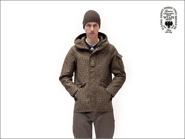 Wtaps Parasmock 3 couches veste léopard suprême visvim