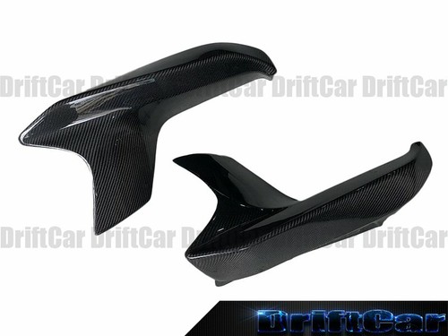 2018 2019 2020 FIT BMW F90 M5 TYPE P CARBON FIBER FRONT BUMPER TRIM SPLITTER NEW - Picture 2 of 4