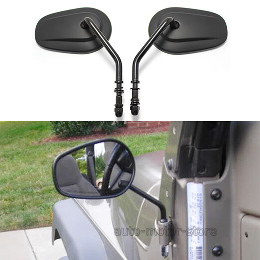 Other - Doors Off Mirrors For Jeep Wrangler Cj Yj Tj Jk Jl & Unlimited, Wider Rearview Mirrors Square Door Was Listed For 808.00 On 5 Oct At 02:42 By Szulou In China (ID:653976237 - Foto 7