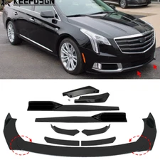 For CADILLAC XTS Front Bumper Spoiler Body Kit /Side Skirt /Rear Lip Glossy