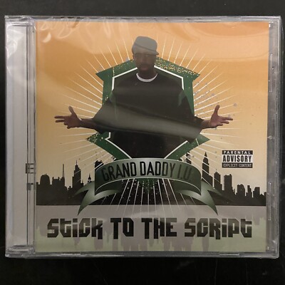 洋楽 GRAND DADDY I.U. / STICK TO THE SCRIPT GRAND DADDY I.U. STICK TO THE SCRIPT CD OOP 2007 NEW/SEALED 2PAC