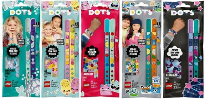 LEGO DOTS Bundle 5 Freundschaftsarmbänder 41909, 41910 41918, 41923, 41934 N2/21