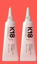K18 Leave-In Molecular Repair Hair Mask 0.17 oz - 2 pack - Free Shipping