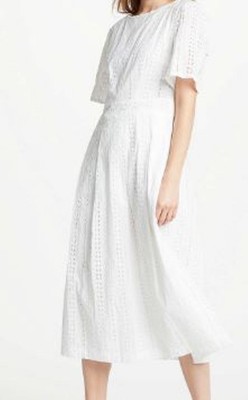 white broderie summer dress