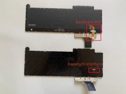 New US keyboard For ASUS ROG Strix G814J G814JV G814JZ G814JI JU RGB Backlit 18" - Picture 6 of 6