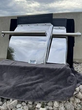 Stainless Quarter Fender pair 24x24 Freightliner Kenworth Peterbilt United 10585