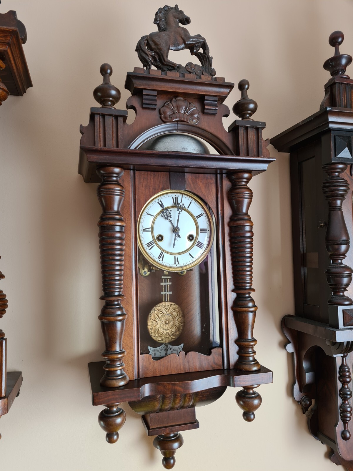 Wall clock Pfeilkreuz regulator eBay