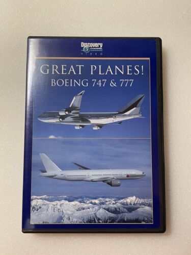 Great Planes Boeing 747  777 - DVD Like New! - Afbeelding 1 van 4