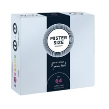 MISTER SIZE Kondome 36 Stk., 64 mm extra dünne, große XXL Kondome, Deine Größe 
