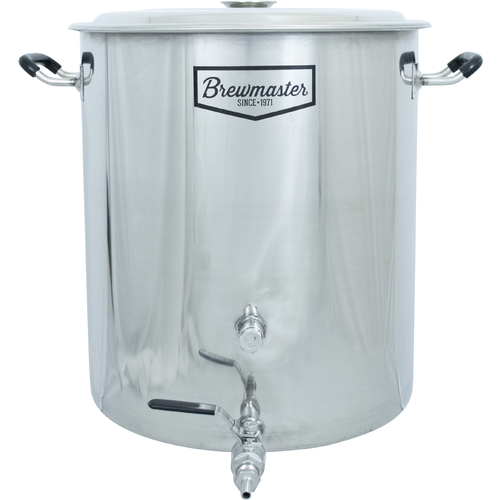 14 Gallon Brewmaster Stainless Steel Brew Kettle 2 Ports Beer Wine
