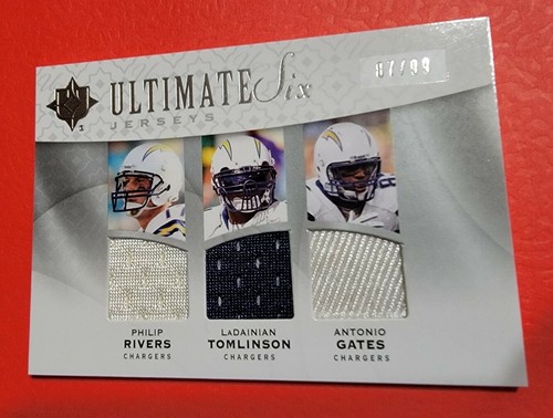 PEYTON MANNING PHILIP RIVERS DALLAS CLARK ADAI TOMLINSON TORE TRIKOTKARTE 87/99 - Bild 2 von 2