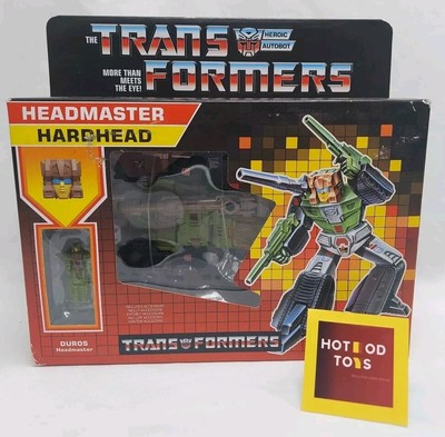 Transformers G1 Reissue Headmaster Hardhead Autobot Action Figure 