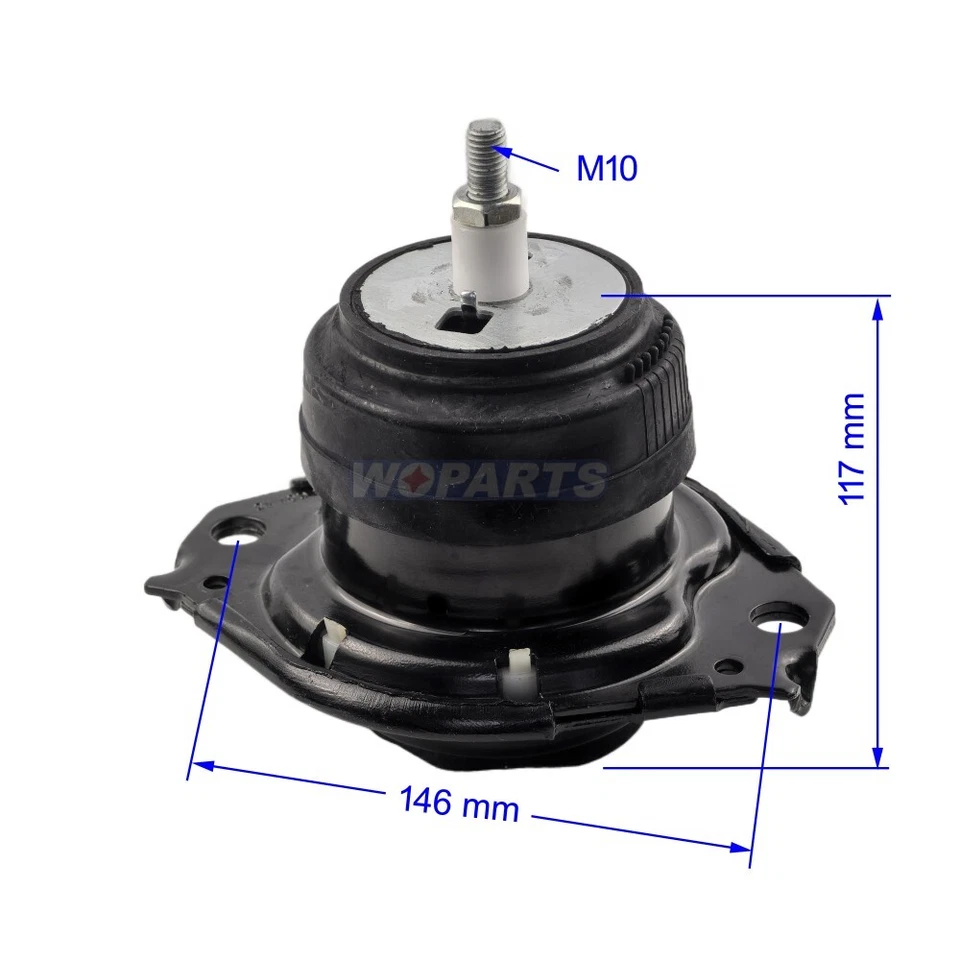 2X Montaje de motor delantero apto para Jeep Grand Cherokee 3.0 3.6 5.7 6.4 Foto 3 de 4