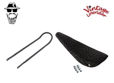 20" ORIGINAL LOWRIDER Velour Black Banana Seat W/Black SissyBar 20" Bicycle