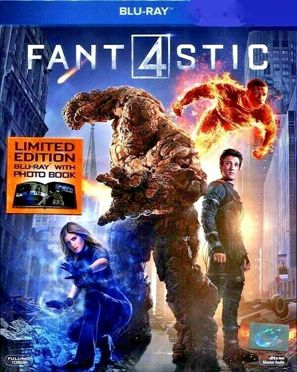 Fantastic Four (2015) Limited Photo Book Blu-ray - All Region | eBay