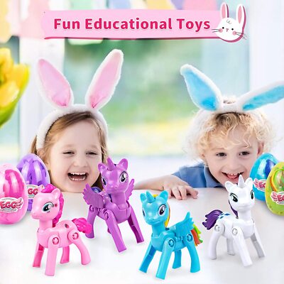 Easter Basket Eggs Prefilled Stuffers Fillers Girls Purse Kids Gift - Main Image