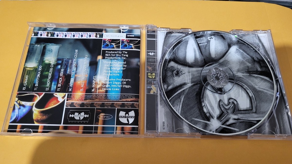 Ghostface Killah Ironman CD 1996 Parental Advisory Raekwon